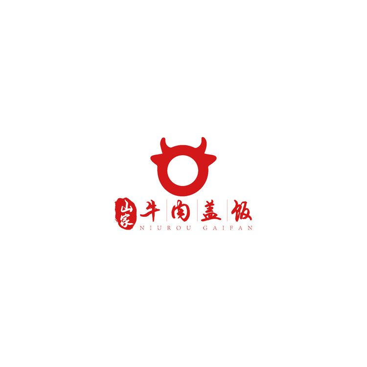 山家牛肉盖饭logo