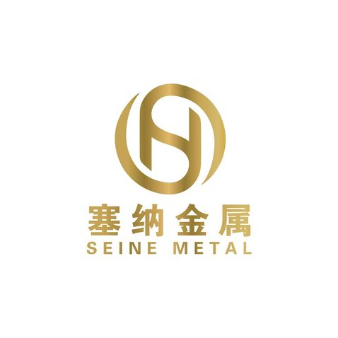 塞纳金属logo设计