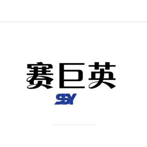 赛巨英logo设计