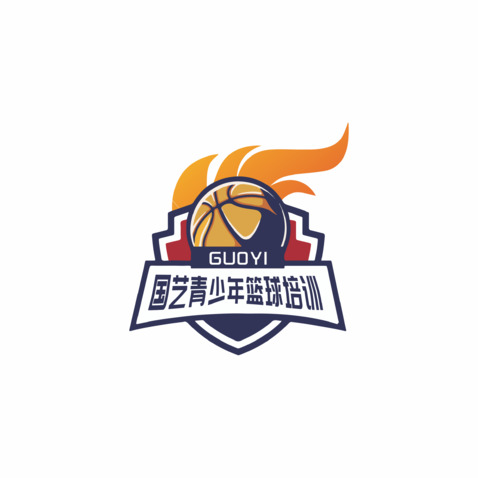 篮球6logo设计