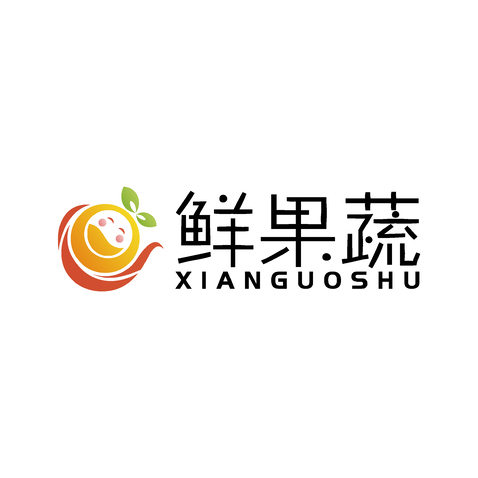 鲜果蔬logo设计