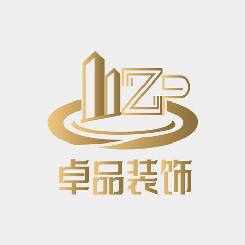 卓品装饰logo设计