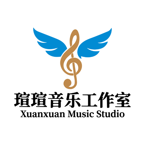 瑄瑄音乐工作室logo设计