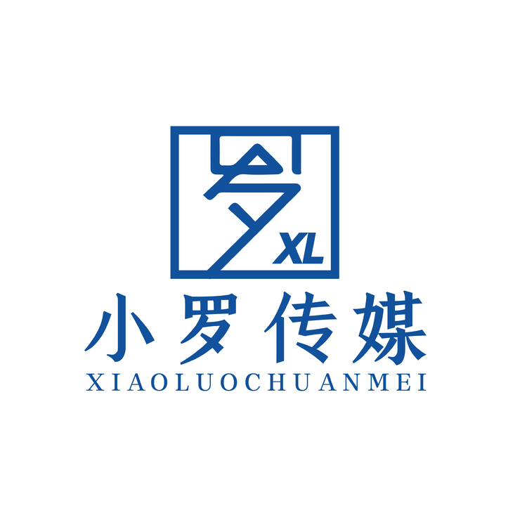 小罗传媒logo