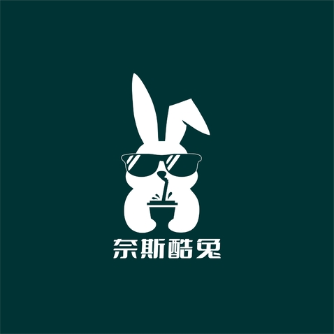 奈斯酷兔logo设计