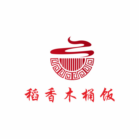 稻香木桶饭logo设计