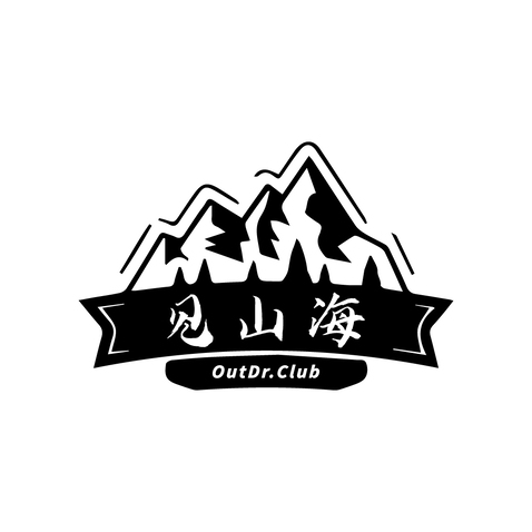 见山海logo设计