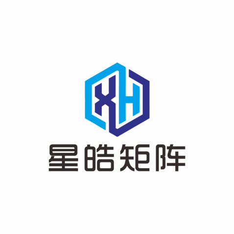 星皓矩阵logo设计