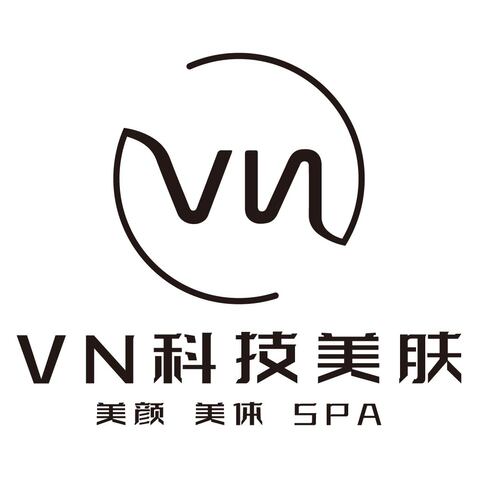 VN科技美肤logo设计