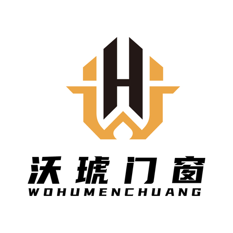 沃琥门窗logo设计