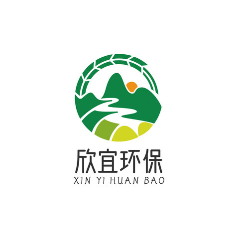 欣宜环保logo设计