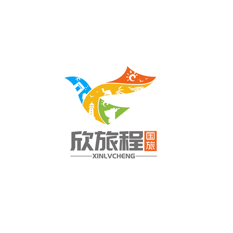 新旅程logo设计