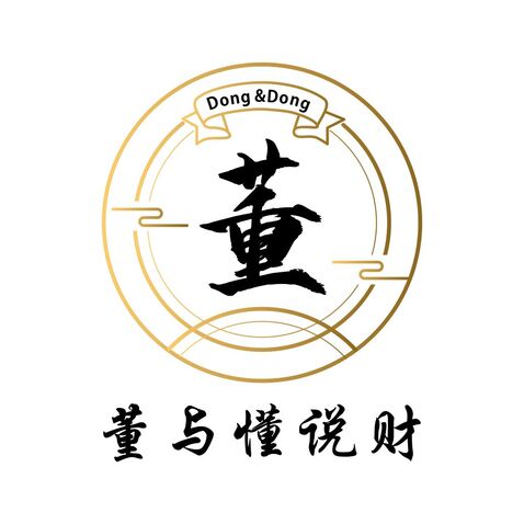 董与懂说财logo设计