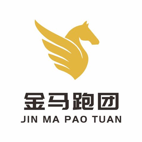 金马跑团logo设计