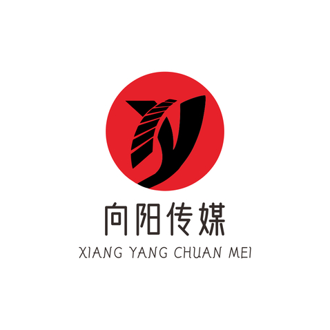 向阳传媒logo设计