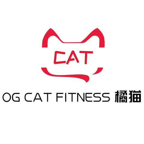 橘猫健身logo设计