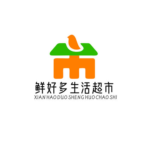 鲜好多logo设计