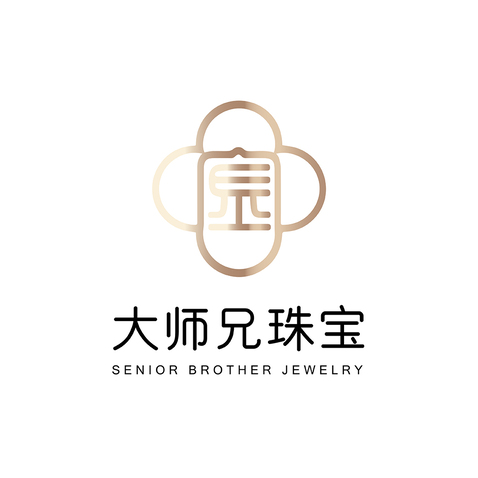 大师兄珠宝logo设计