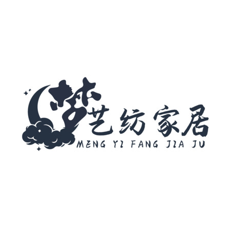 梦艺纺家居logo设计