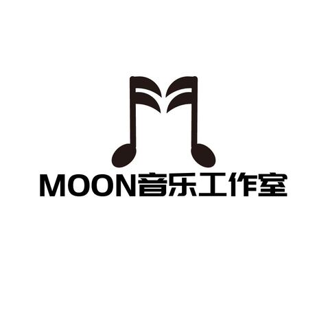 moon音乐工作室logo设计