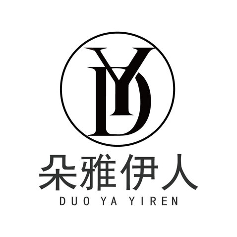 朵雅伊人logo设计