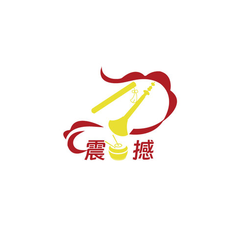 震撼民乐logo设计