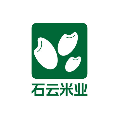 石云米业logo设计