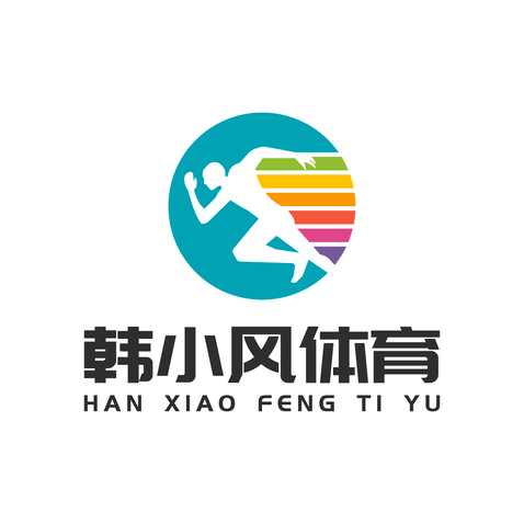 韩小风体育logo设计