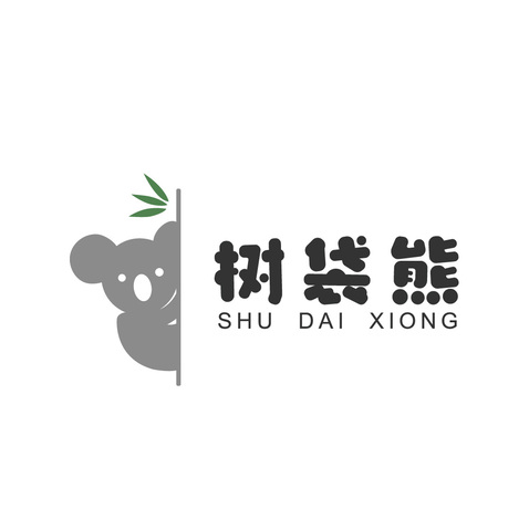 树袋熊logo设计