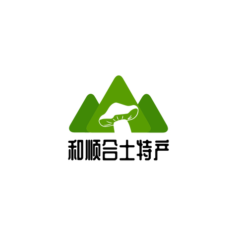 和顺合土特产logo设计