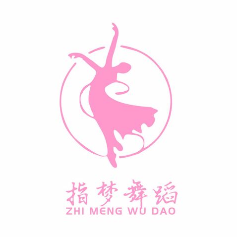 指梦舞蹈logo设计