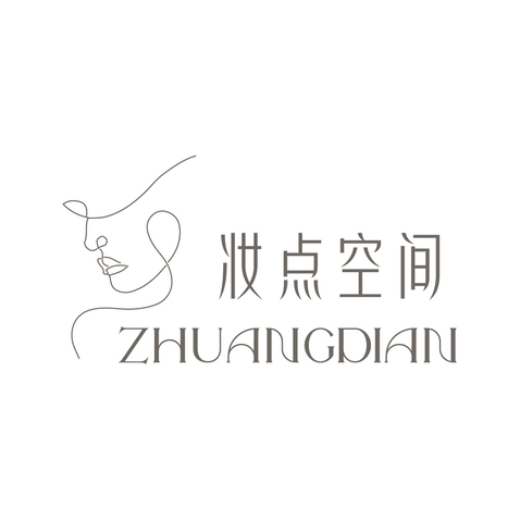 妆点空间logo设计