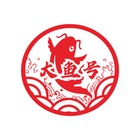 大鱼号logo设计