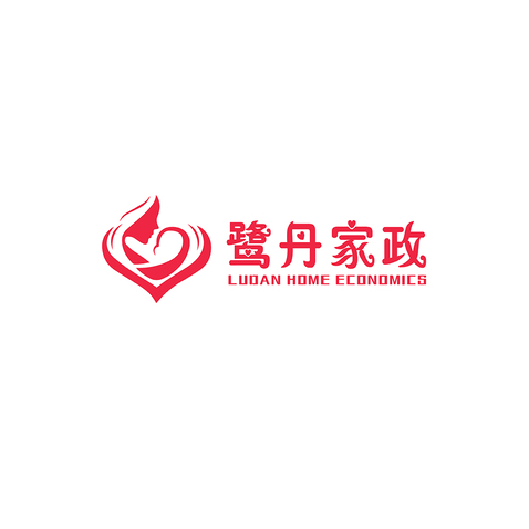 鹭丹家政logo设计