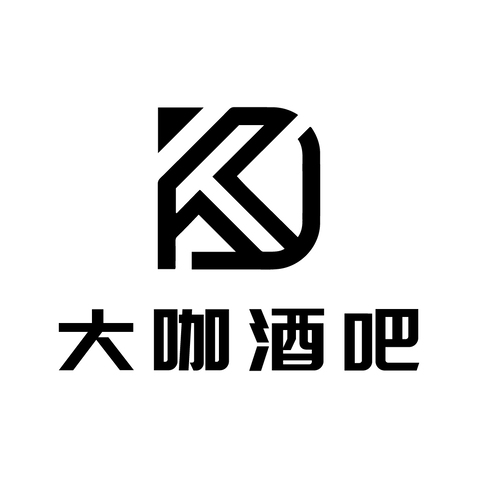 大咖酒吧logo设计