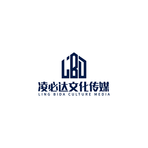 凌必达文化传媒logo设计