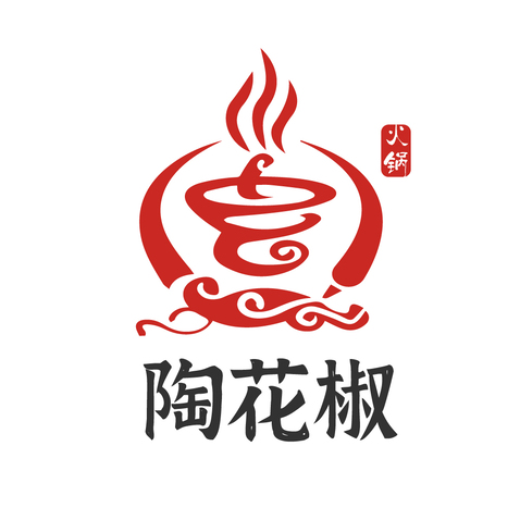 陶花椒logo设计