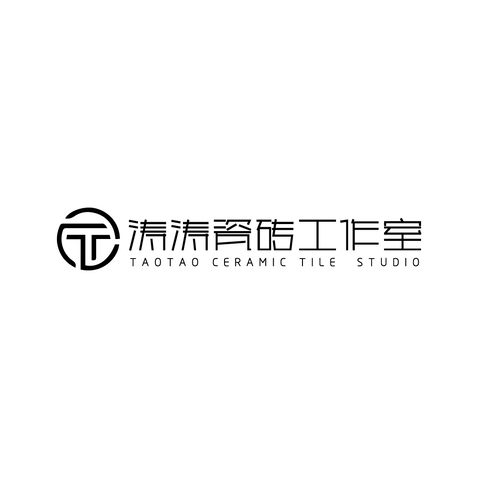 涛涛工作室logo设计