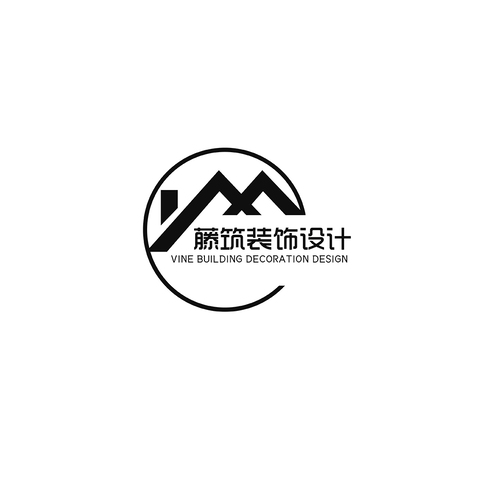 藤筑装饰设计logo设计