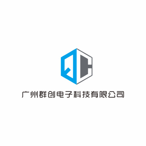 广州群创电子科技有限公司logo设计