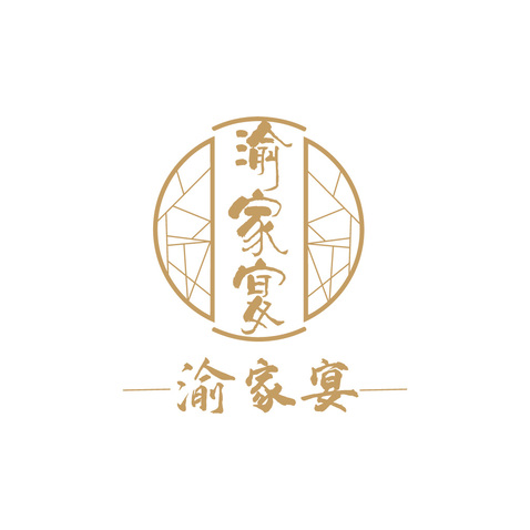 渝家宴logo设计