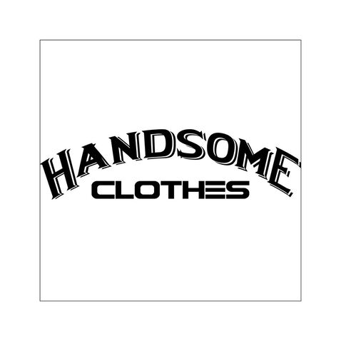 Handsome clotheslogo设计