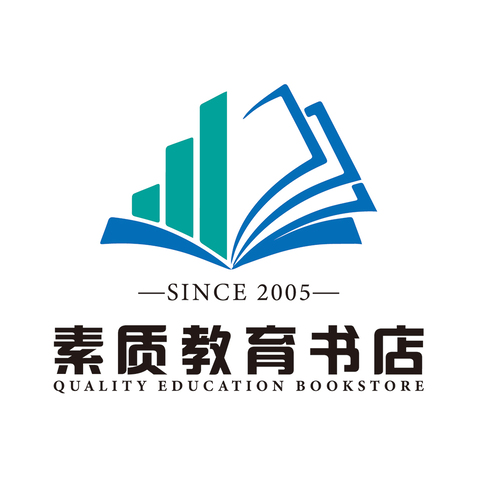 素质教育书店logo设计