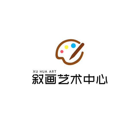 叙画艺术中心logo设计