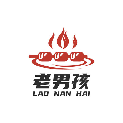 老男孩logo设计