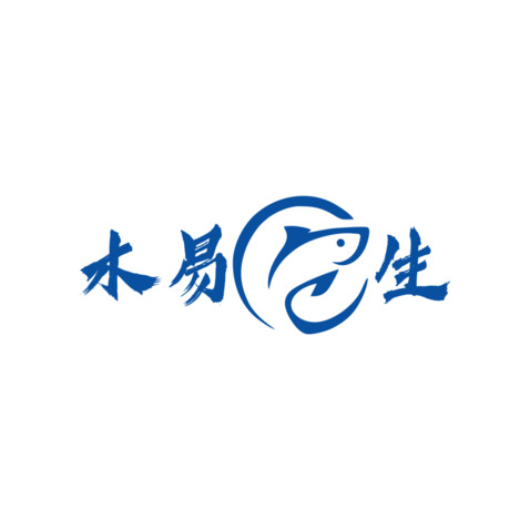 木易鱼生logo设计