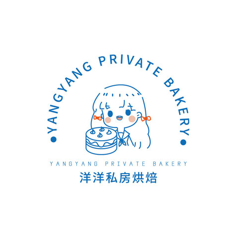 洋洋私房烘焙logo设计