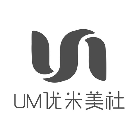 UM优米美社logo设计