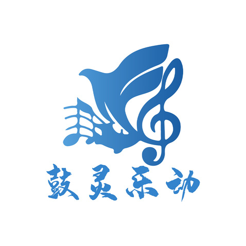 鼓灵乐动logo设计