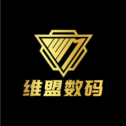 维盟数码logo设计